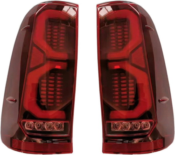 Moving Light Effect Tail Lights for Toyota Hilux Vigo 2012-2015 - Image 3
