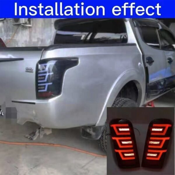 Modified Tail Light Lamp Pair For Mitsubishi L200 Pickup 2015+ - Image 3