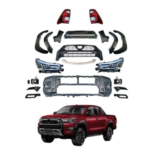 Hilux 2016-2019 Upgrade to Rocco 2020 High Configuration Body Kit - Image 2