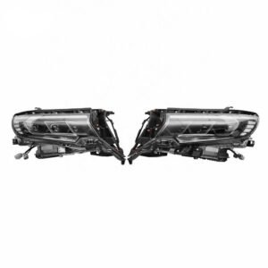 Three Lens LED Headlights for Toyota Prado 2018