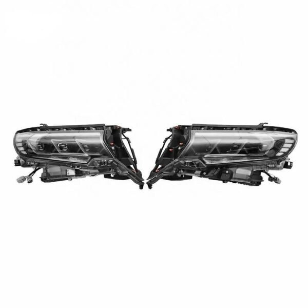 Three Lens LED Headlights for Toyota Prado 2018