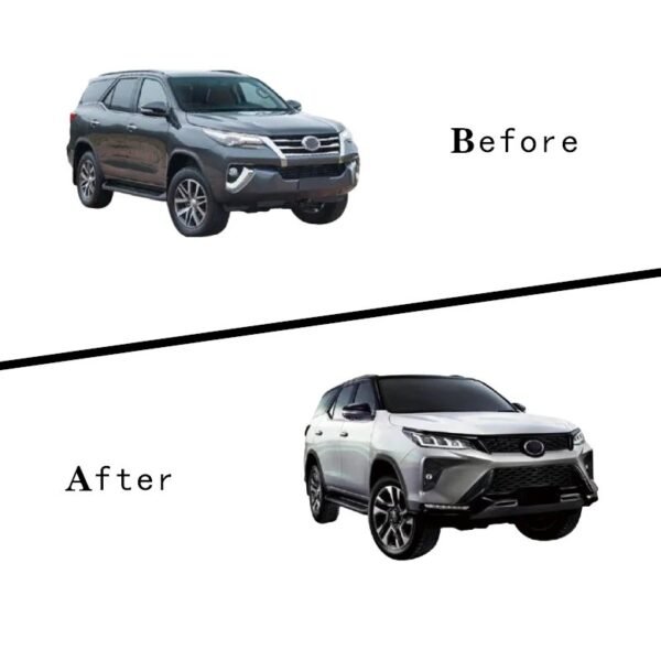 Body Kit Toyota Fortuner 2015 Upgrade to Fortuner 2021 High Type - Image 3