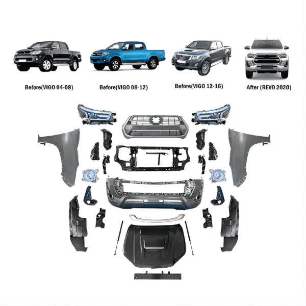 Hilux Vigo Upgrade to Revo 2020 Body Kits - Image 2