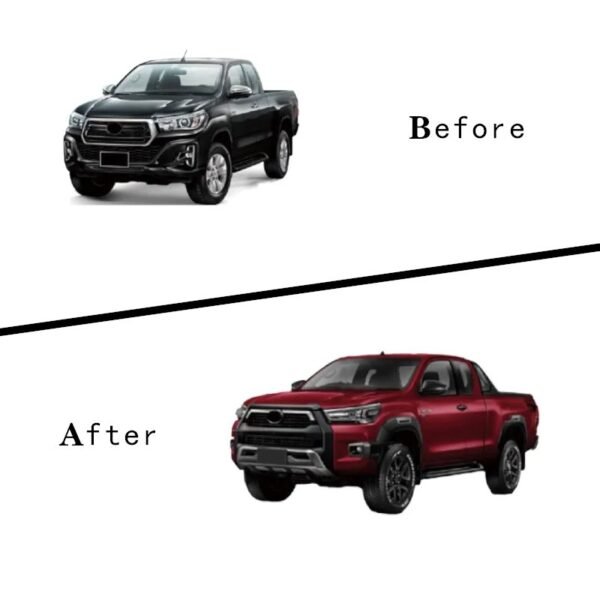 Hilux 2016-2019 Upgrade to Rocco 2020 High Configuration Body Kit - Image 3