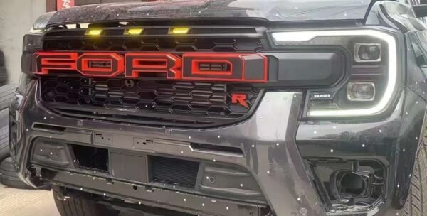 Ford Ranger 2022 Modified Grille R Letter - Image 4